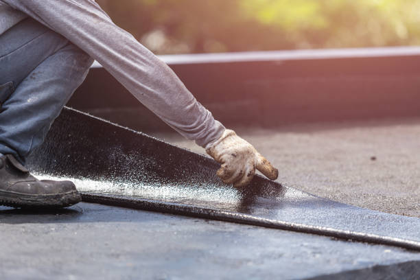 Professional Emergency Waterproofing technician working in Zarephath, NJ